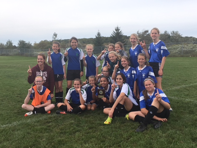 Our Senior Girls Soccer Team won the Guelph District Christian School soccer tournament on Thursday, September 27.  Way to go, Bolts!